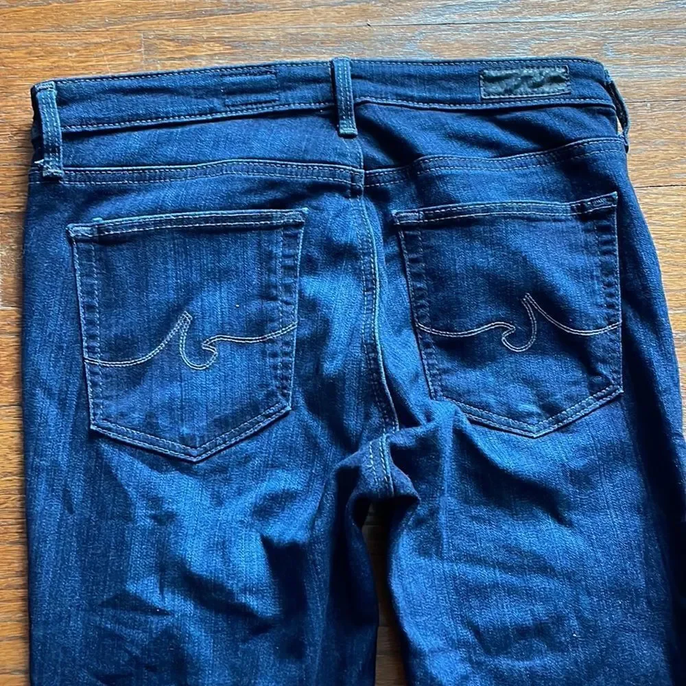 AG Adriano Goldschmied The Middi Mid Rise Legging Jeans